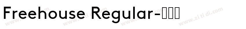 Freehouse Regular字体转换